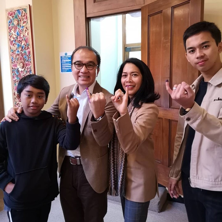 Jadi Dubes, Tantowi Yahya Ajak Keluarga Coblos di Selandia Baru