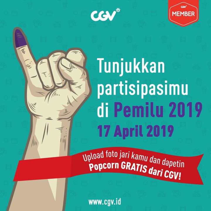 CGV Berikan Gratis Popcorn