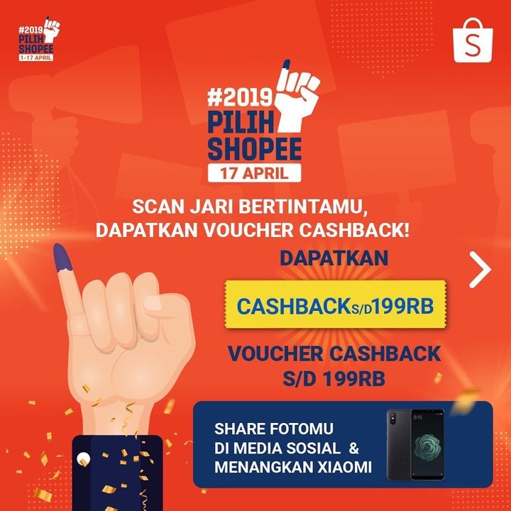 Promo dari Shopee untuk Rayakan Pemilu 2019