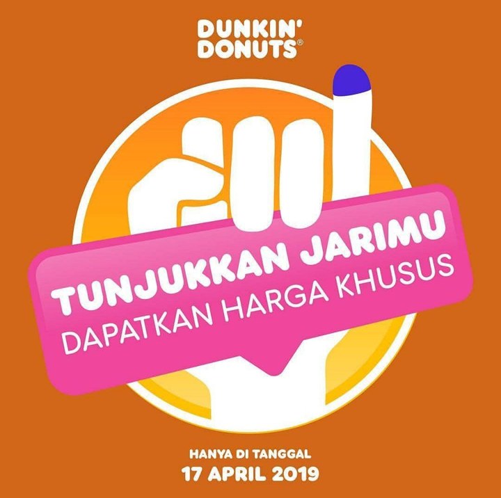 Harga Khusus di Dunkin Donuts