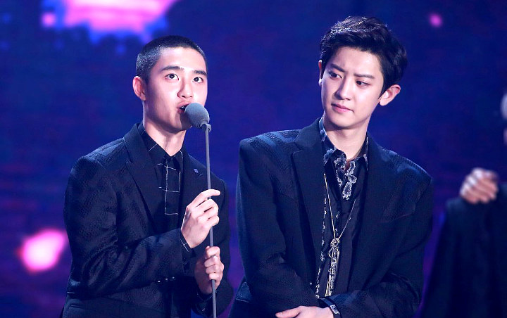 Liburan Bareng, Chanyeol dan D.O. Nonton Konser EXO-CBX di Jepang