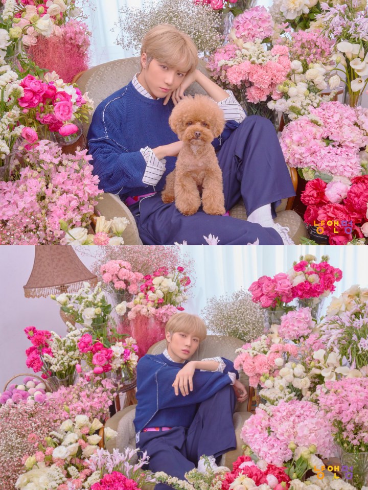 Beomgyu TXT Duduk Ganteng Dikelilingi Bunga Bareng Anjing Di Teaser \'Dog And Cat\'