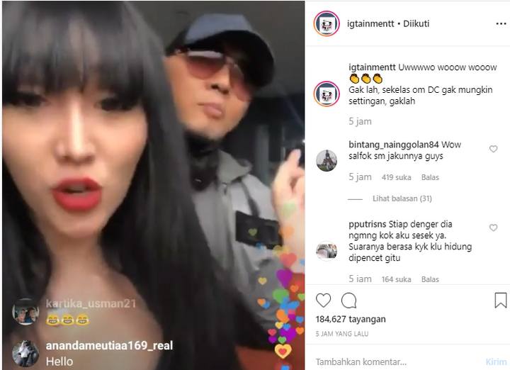 Lucinta Luna Labrak Deddy Corbuzier
