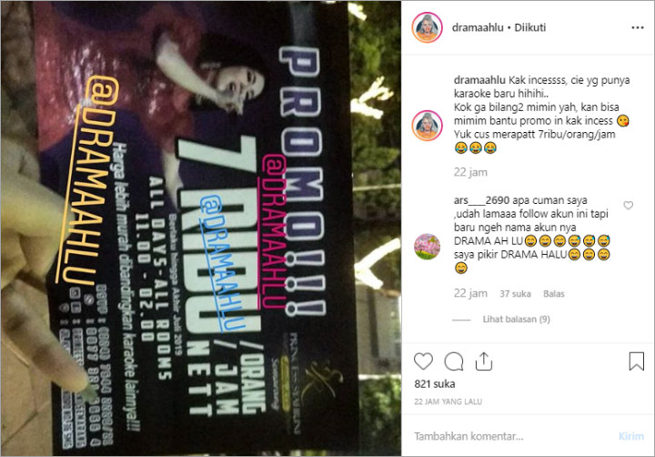 Tempat Karaoke Syahrini Dikabarkan Bagi-Bagi Voucher Super Murah, Begini Reaksi Netter