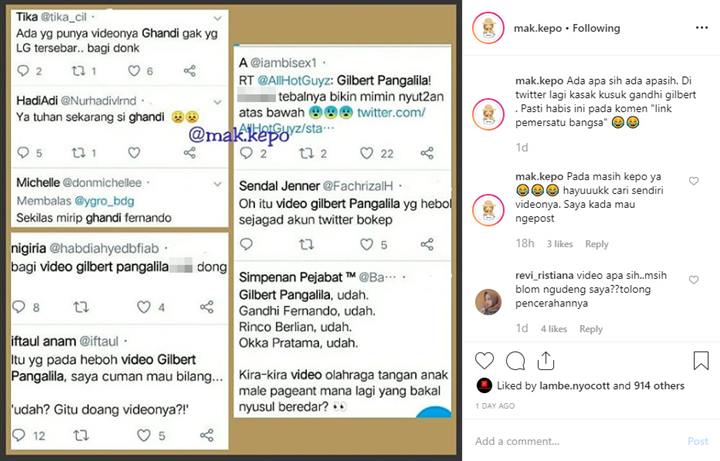 Richard Kyle Pacar Jedar Diterpa Isu Video Masturbasi