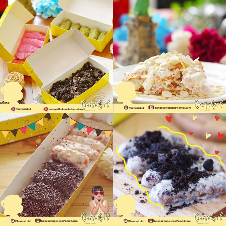 BanaGirl, Kuliner Pisang dari Gisella Anastasia