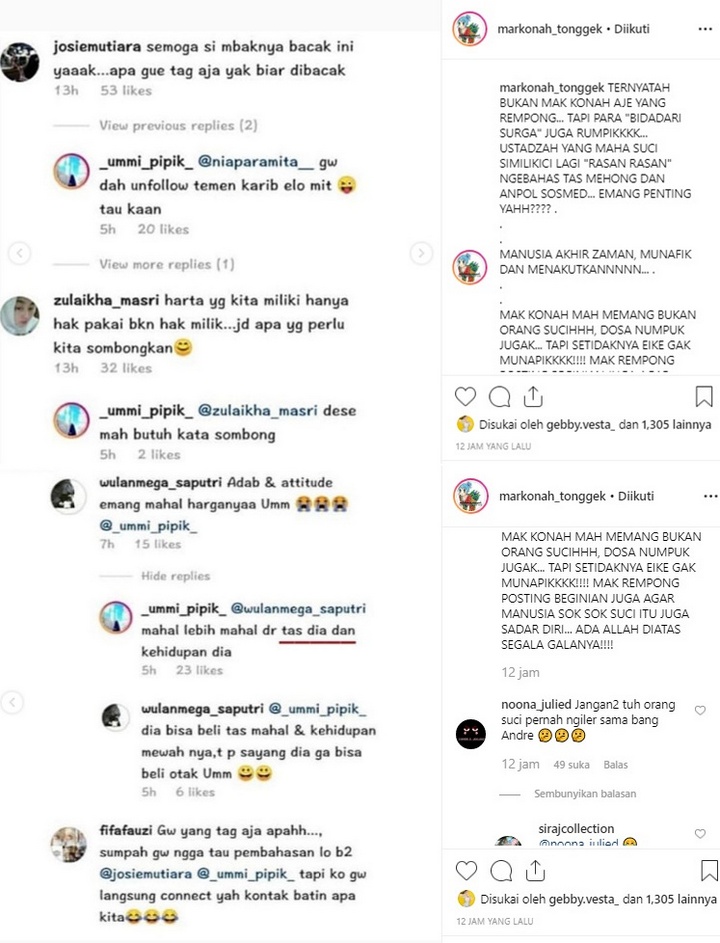 Umi Pipik Rumpi Erin, Cemburu?