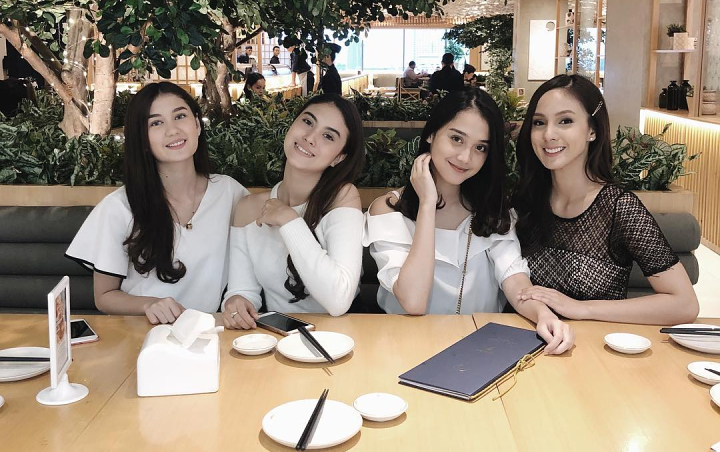 Pose Nasya Marcella Bersama Marcella Daryanani dan Zoe Abbas Dipuji Cantik Bak Black Pink Rasa Lokal