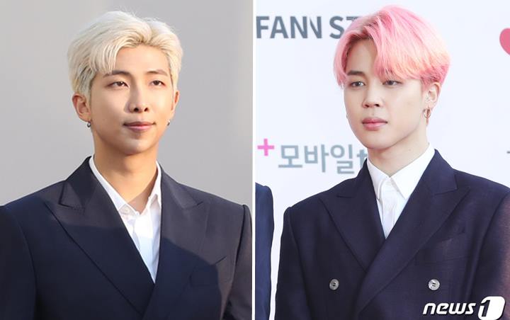 The Fact Music Awards 2019: RM Ngakak Lihat Aksi Jimin BTS Demi Terlihat Tinggi