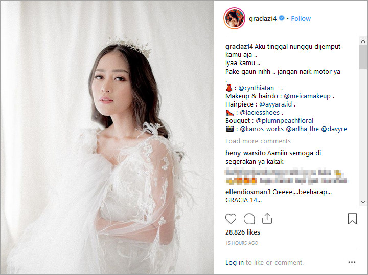 Gracia Indri Cantik
