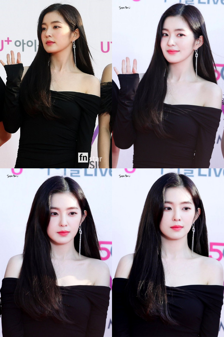 The Fact Music Awards 2019: Penampilan di Red Carpet Bikin Irene Dibilang Pantang Jelek