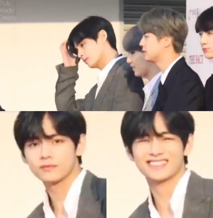 The Fact Music Awards 2019: Senyum Killer V BTS Bikin Jutaan Orang Jadi Korban