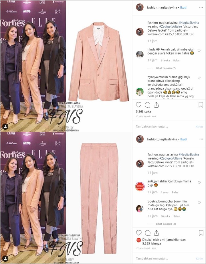 Harga Baju