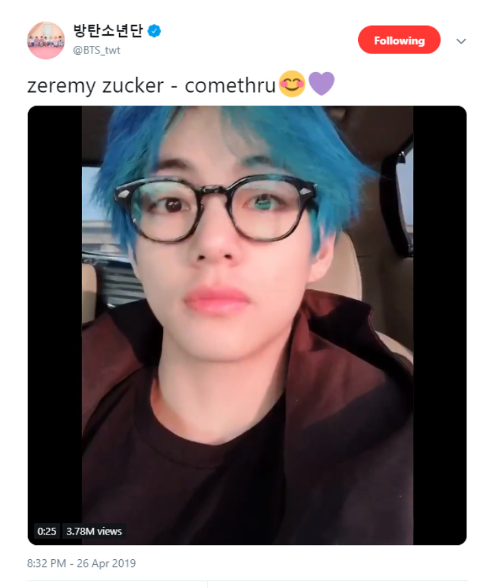 V BTS Lagi Lagi Tebar Pesona Fans Tergoda Campakkan Bias V BTS Lagi Lagi Tebar Pesona Fans Tergoda Campakkan Bias