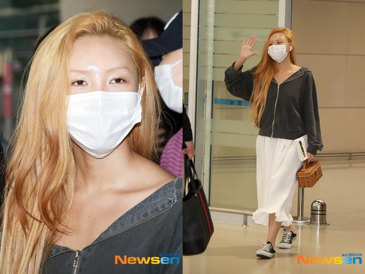 Hwasa Mamamoo Diejek Habis-Habisan Usai Pede Tanpa Make Up di Bandara