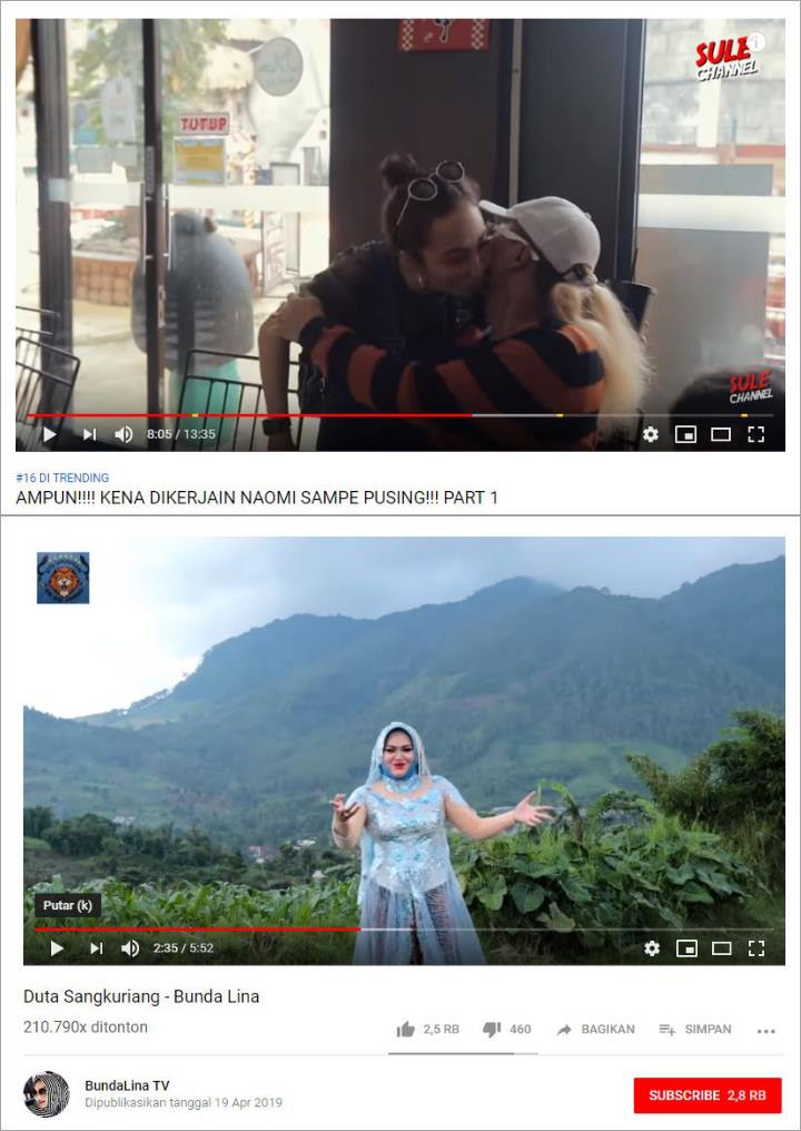 Sule, Naomi dan Mantan Istri