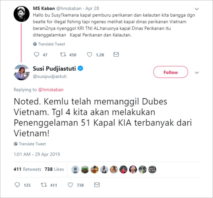 Menteri Susi