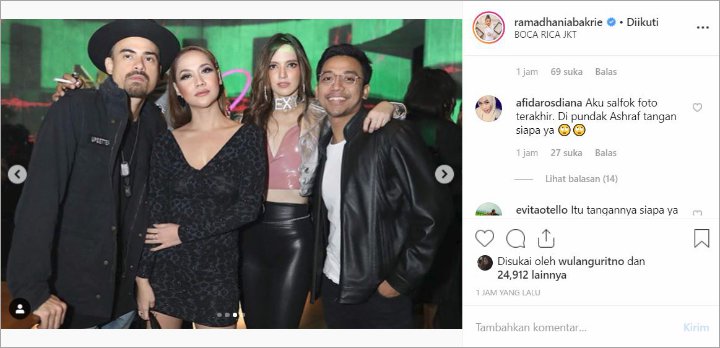 Instagram Nia Ramadhani Bikin Salfok