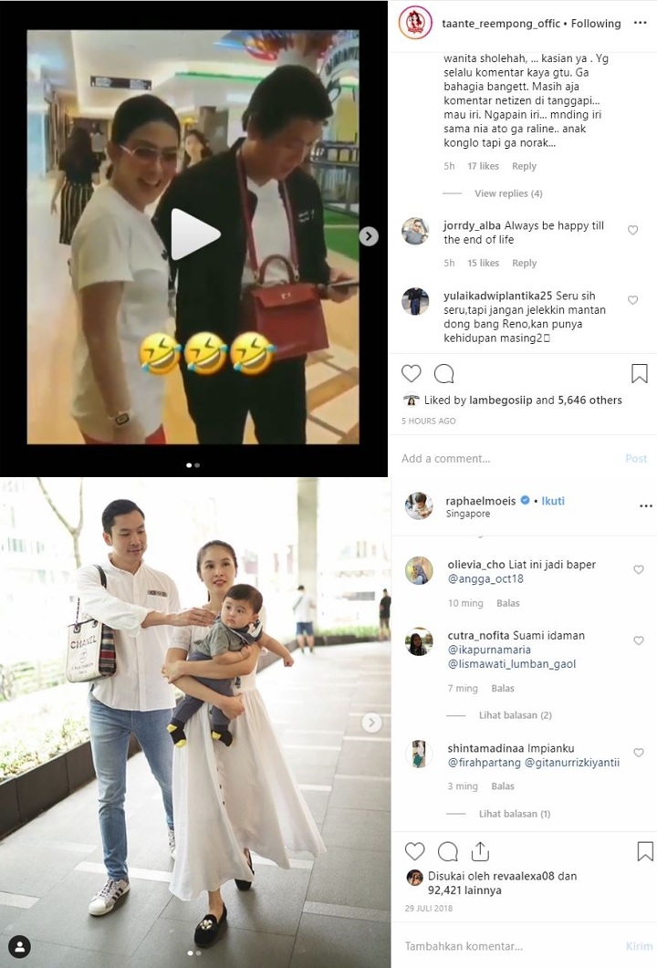 Reino Kalungan Tas Syahrini Dibully