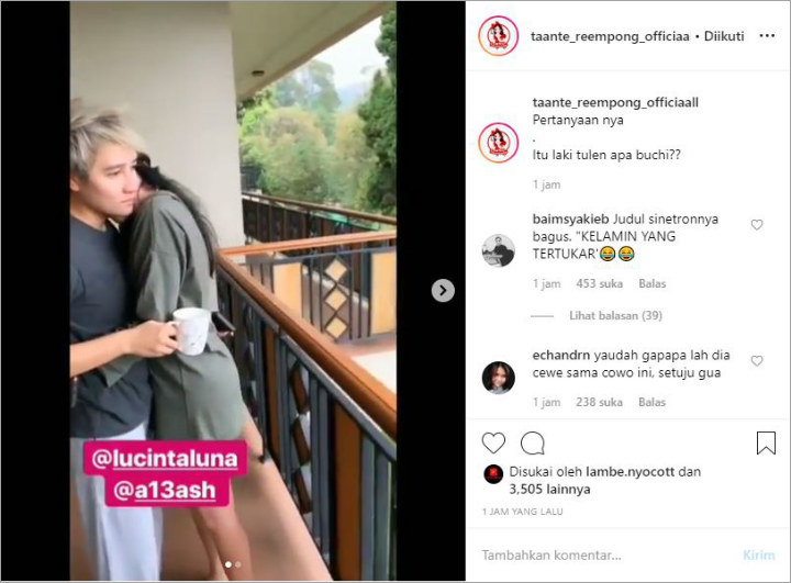 Lucinta Luna dan Sang Pacar Cantik Makin Mesra Saat Liburan Bareng