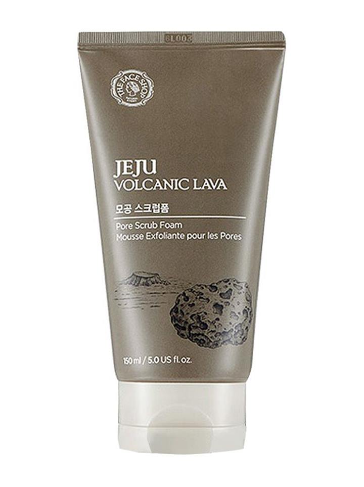 The Face Shop Jeju Volcanic Lava Pore Scrub Foam Rp 190 Ribuan