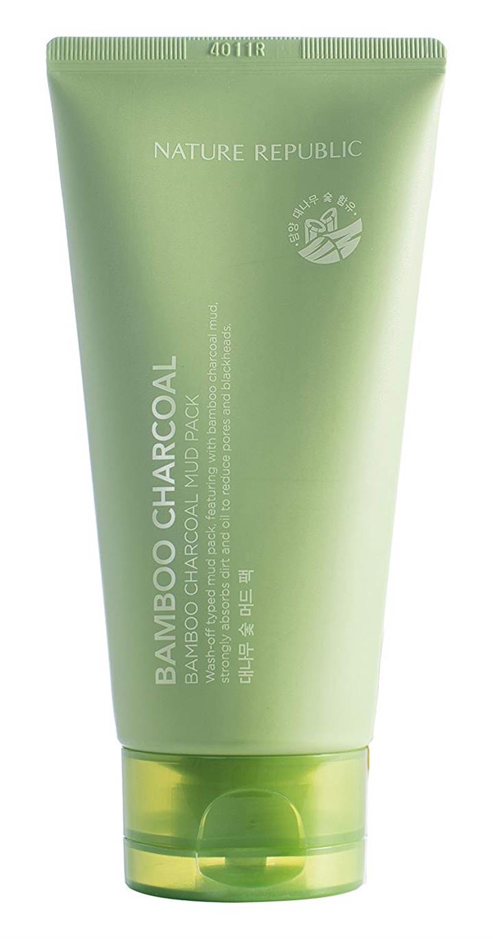 Nature Republic Bamboo Charcoal Mud Pack Rp. 142 Ribuan