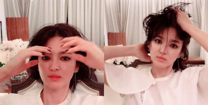 Song Hye Kyo Berantakan Saat Dirias Justru Dipuji Tercantik di Asia
