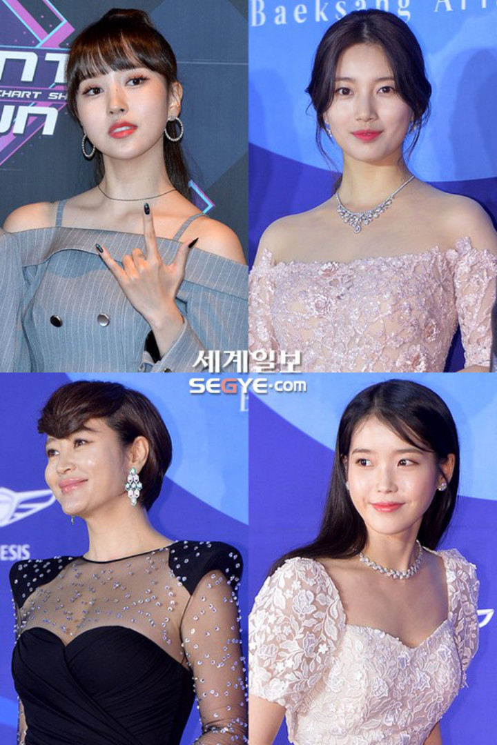 Suzy, IU, Kim Hye Soo dan Mina Twice Disorot Karena Bagian Tubuh Mereka Ini