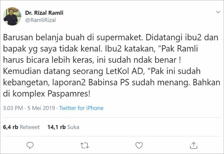 Rizal Ramli