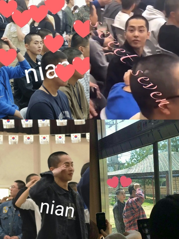 Beredar Foto-Foto Xiumin EXO Wamil, Wajah Cemberut Hingga Sadar Kamera Jadi Sorotan 1