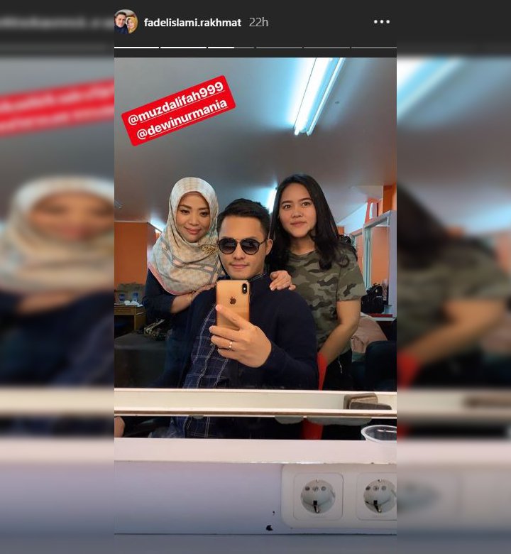 Fadel Islami dan Muzdalifah