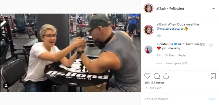 Pacar Lucinta Luna Adu Panco dengan Deddy Corbuzier