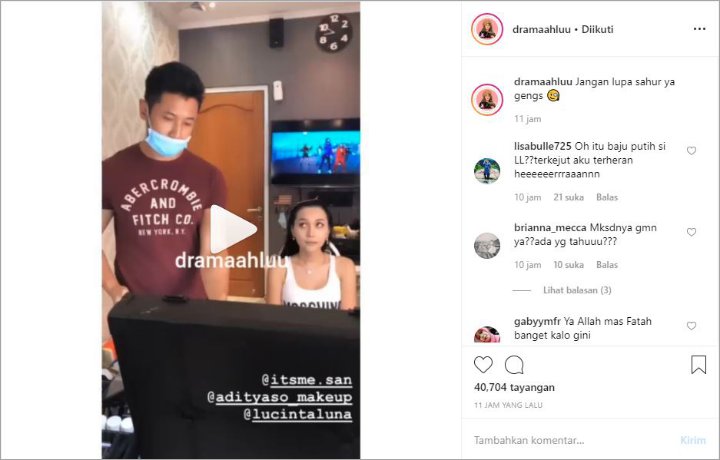 Wajah Lucinta Luna Bikin Syok Saat Dirias Diejek Cantik Berkat The Power of Make Up