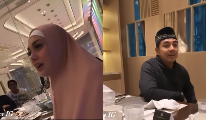 Celine Evangelista dan Ustadz Riza Muhammad