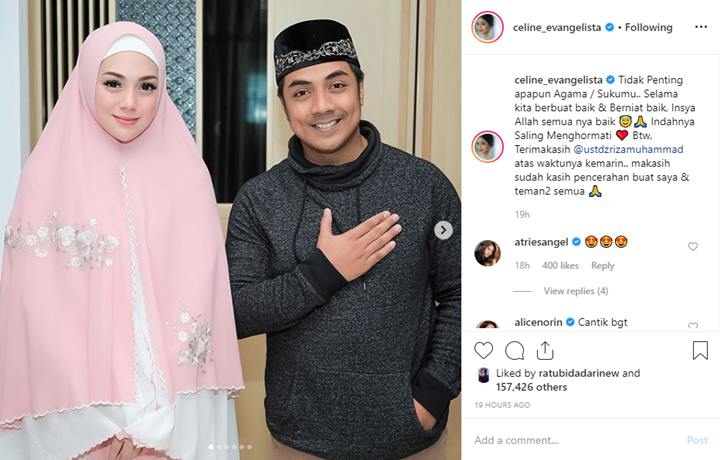 Celine Evangelista Berhijab Dibully