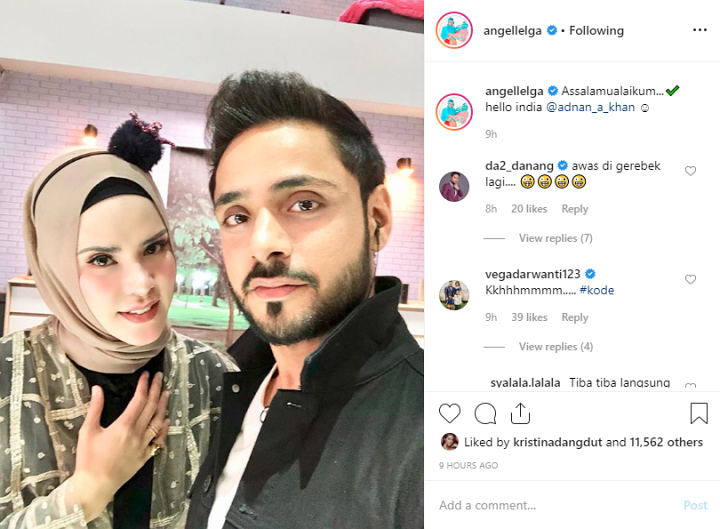 Foto Angel Lelga Bareng Aktor India Ini Ramai Komentar Cocok, Netter: Daripada yang \'Kemarin\'