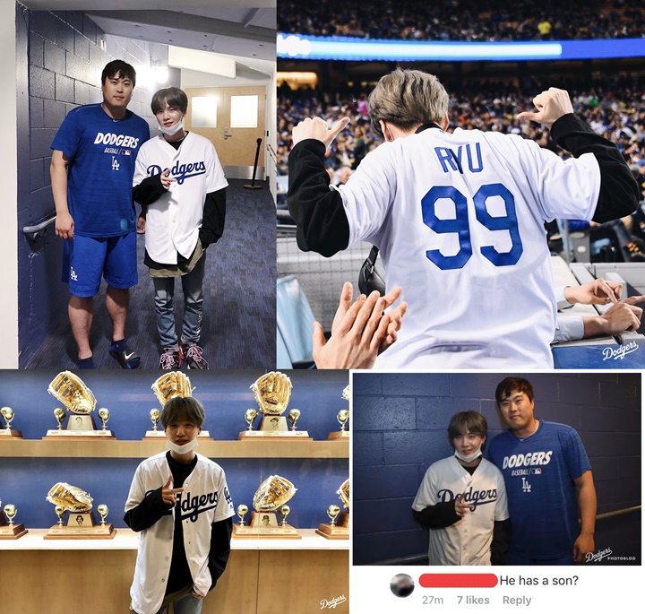 Suga BTS Dikira Anak Pemain Baseball Ryu Hyunjin Padahal Cuma Beda 6 Tahun, Kok Bisa?