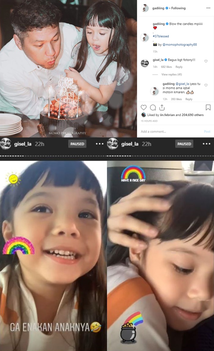 Komentar Garing Gisella Anastasia