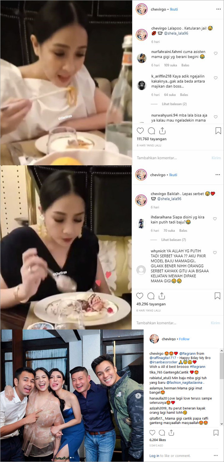 Nagita Bikin Syok Pakai Baju \'Kresek\' Dan Gaun \'Serbet\', Fans Salfok Perut Berisi Curiga Hamil