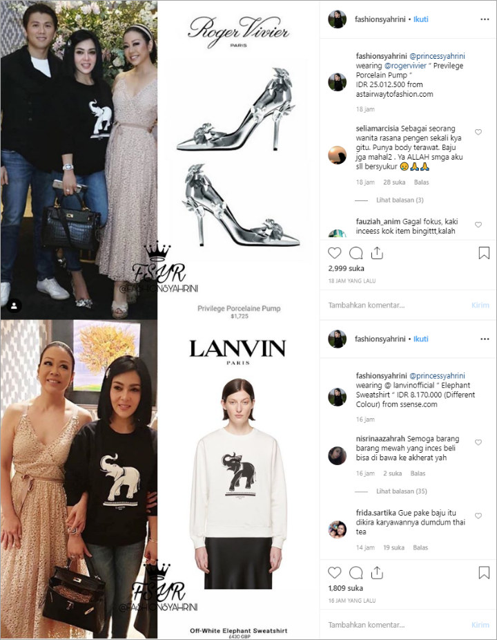 OOTD Syahrini