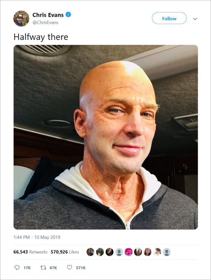 Captain America Bagikan Foto Steve Rogers Tua Di Avengers Endgame Penasaran