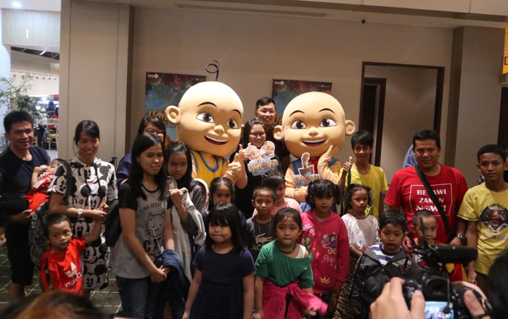 Maskot Upin Ipin Asli Malaysia Sambangi Penonton Film 