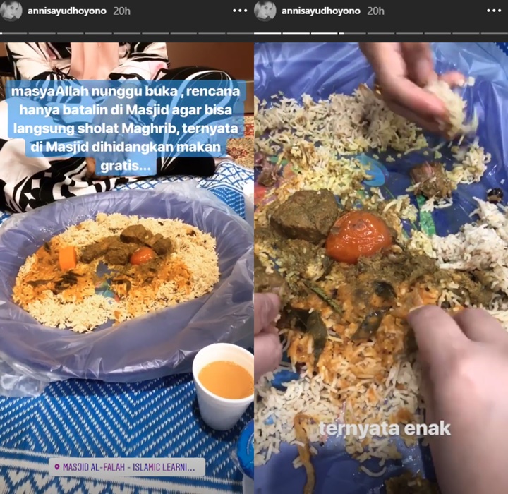 InstaStory Annisa Pohan