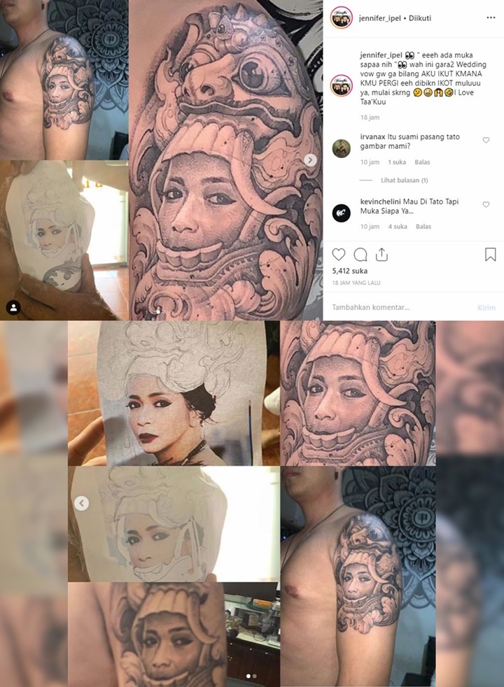 Paling Populer 14 Tato  Wajah  Di  Tangan Gambar Tato  Keren