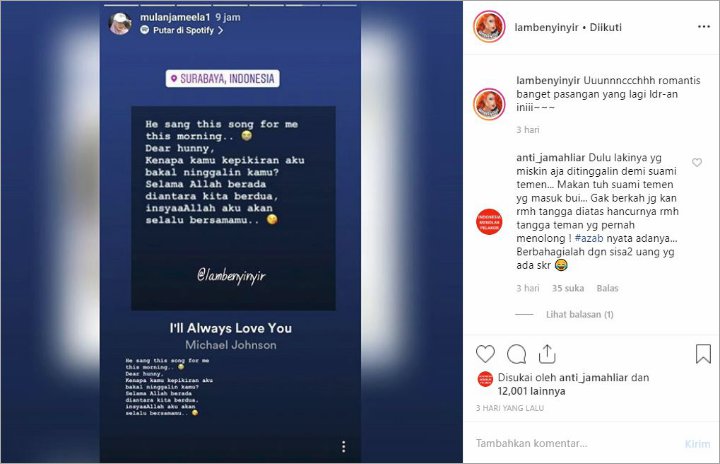 Curhat Sedih Mulan