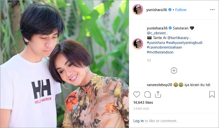 Wajah Putra Yuni Shara Dinilai Mirip Raffi Ahmad