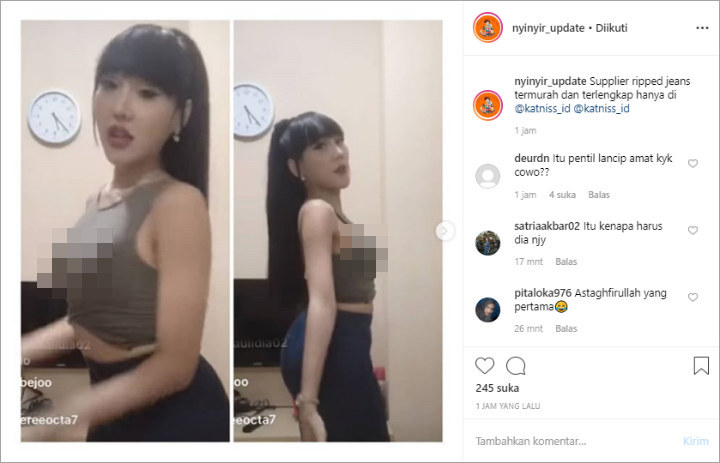Lucinta Luna Dada Lancip