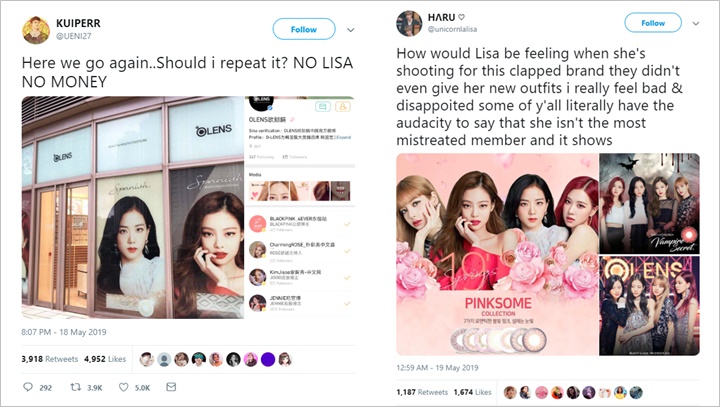 Perusahaan Lensa Kontak Dihujat Anak Tirikan Lisa BLACKPINK Gara-Gara Ini
