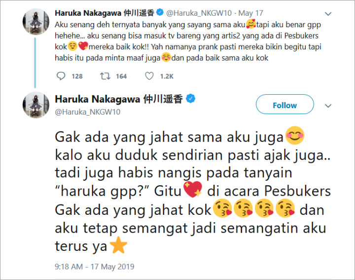 Haruka Tentang Pesbukers