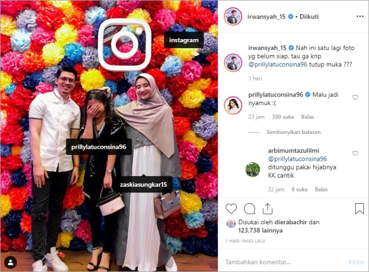 Irwansyah Zaskia Prilly